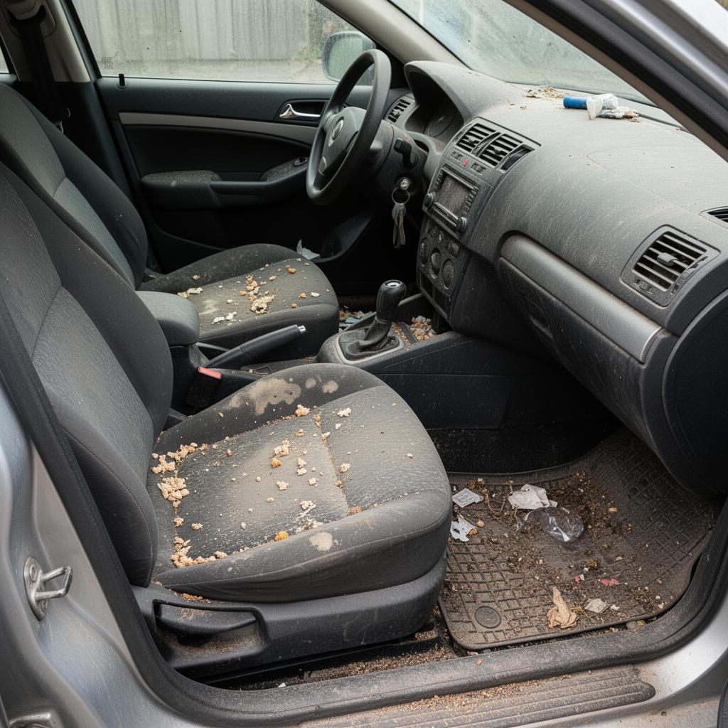 Interior Restoration before detailing